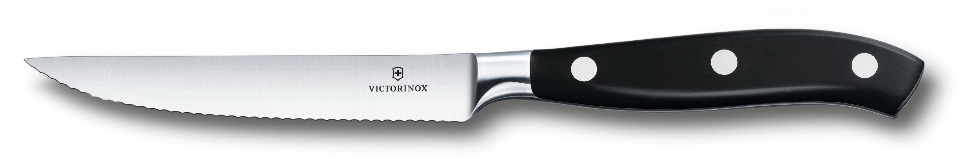 

Кухонный нож Forged Tomato&Steak Grand Maitre 12см волн. с черн. ручкой (GB)