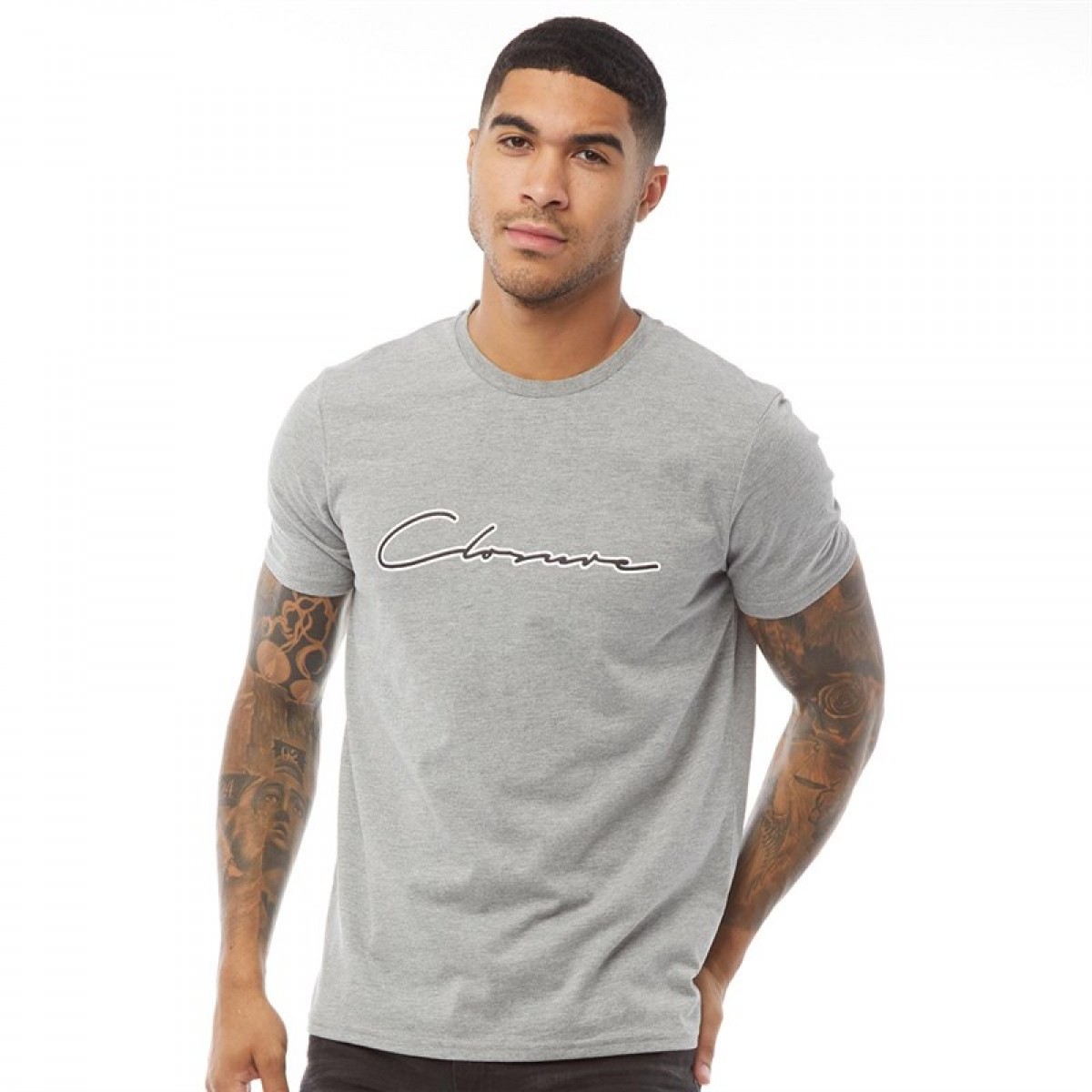 

Футболка Closure London Script Grey Grey Marl, M (44)