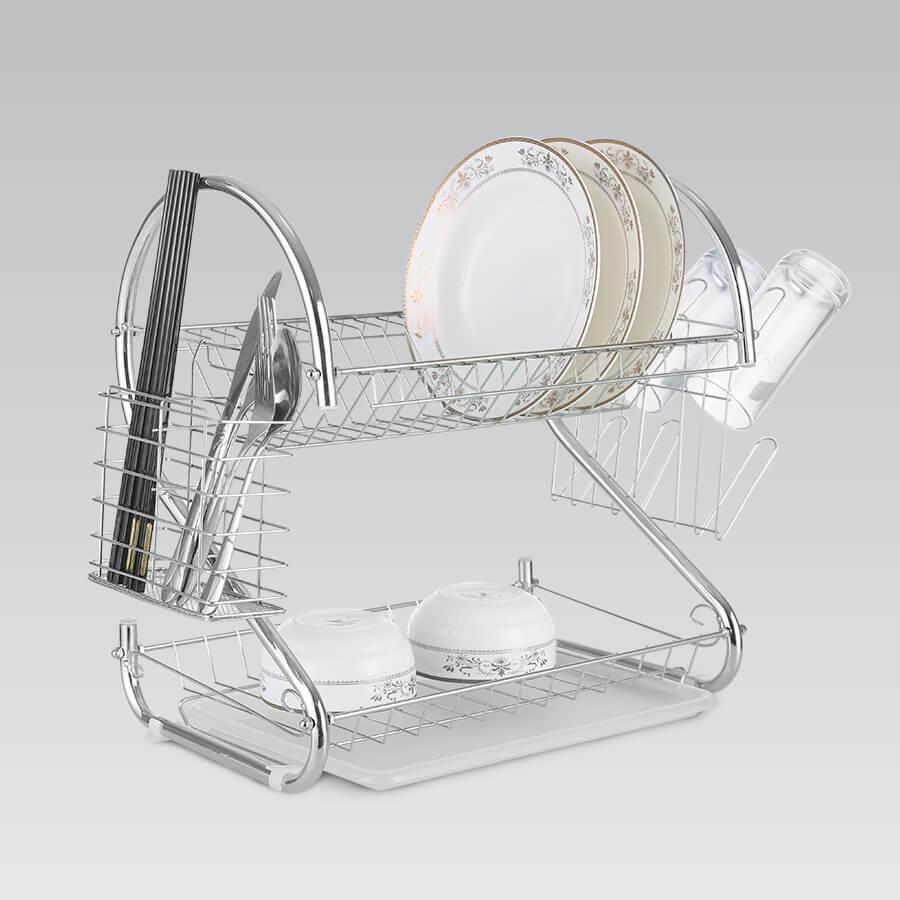  для посуды настольная двухуровневая с поддоном Maestro (MR-1025 .