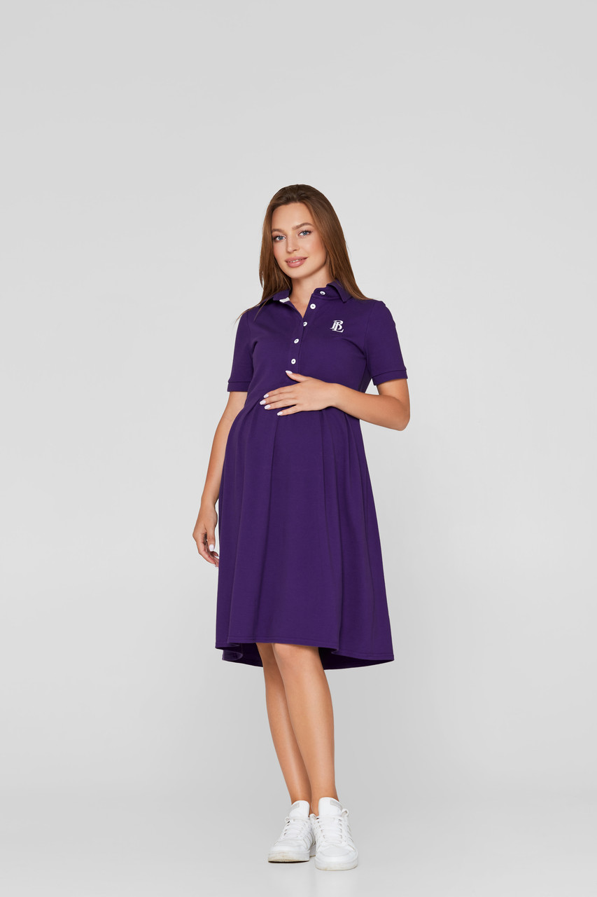 

Платье для кормящих Lullababe Polo Sorento Фиолетовый, Платье для кормящих Lullababe Polo Sorento Фиолетовый S