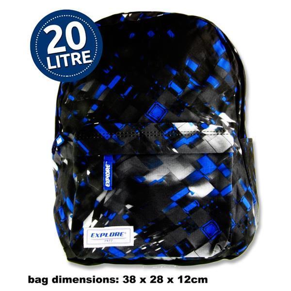 

Рюкзак Premier Explore Backpack - 20 Litre - Blue Urban, 41 см