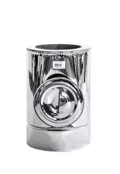 

Ревизия для труб дымохода двустенный Коминвент к/к Ф500/560 нержавеющая жаропрочная кислотостойкая сталь AiSi304 1 мм