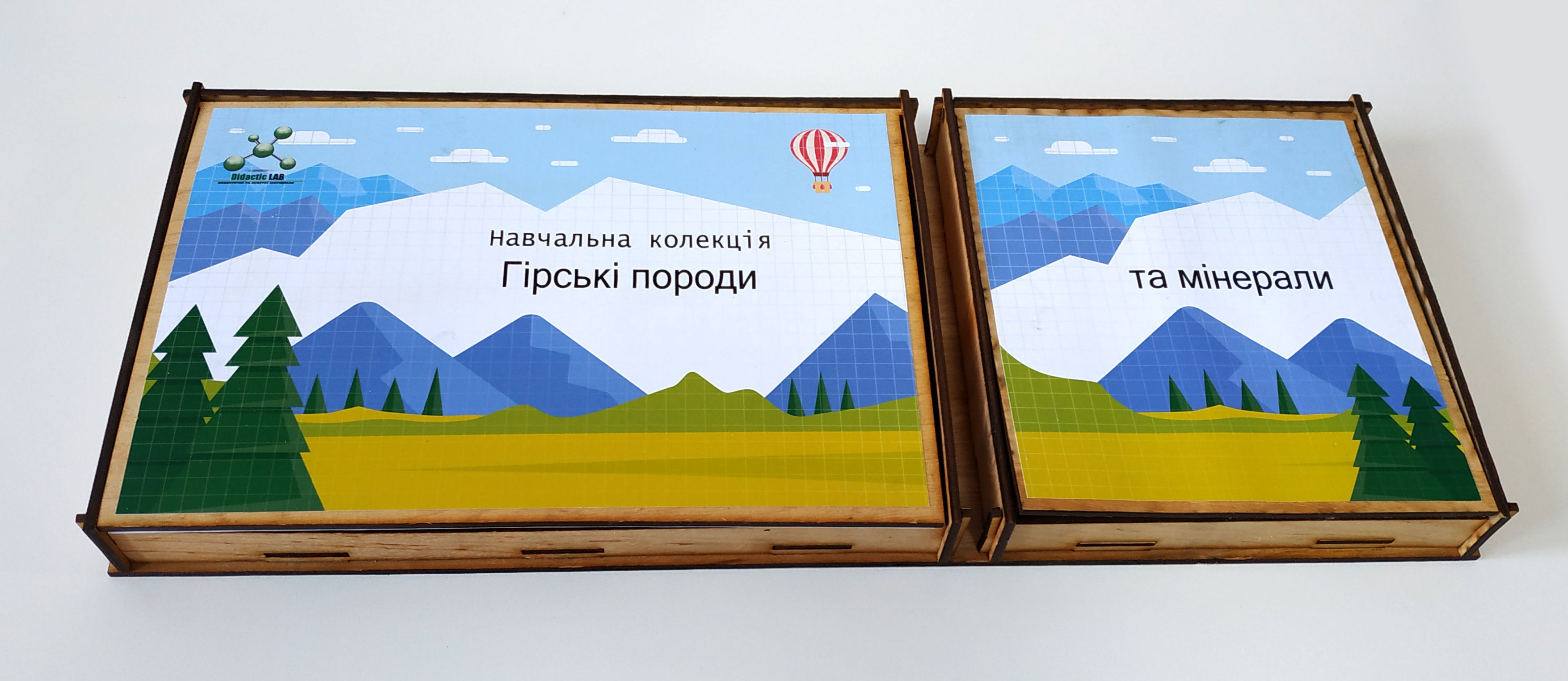 

Навчальна колекція Гірські породи та мінерали EDU Multicolored