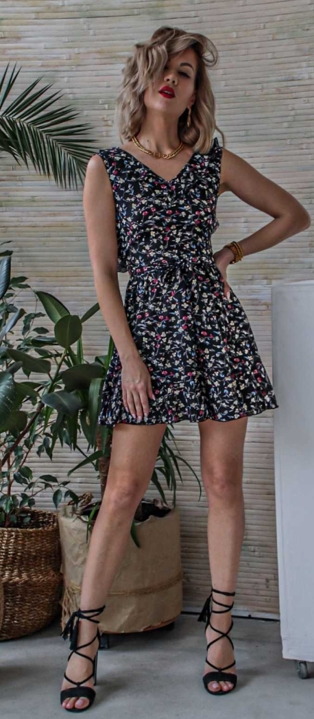 

Женское платье Fashion Woman NB20026 разноцветное р46