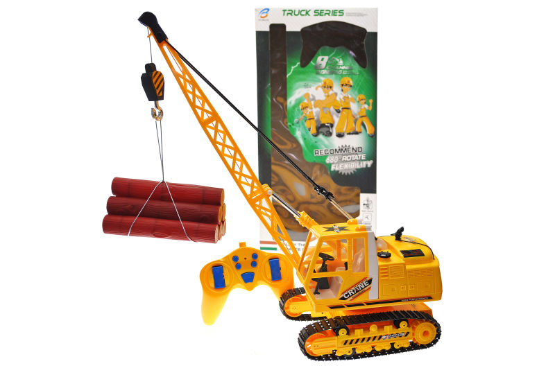 

Кран A-Toys Радіокерована 27*165*555см Жовтий ВВ1502
