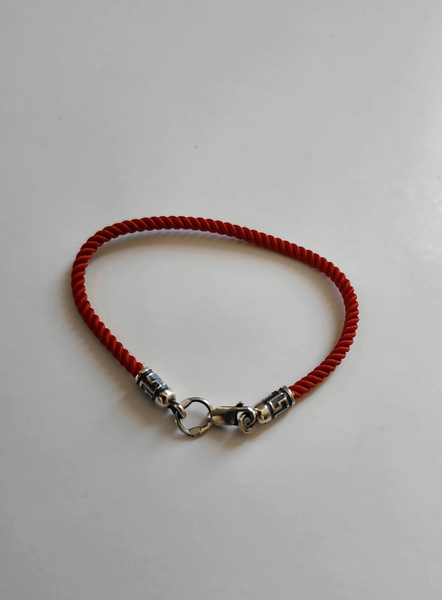 

Браслет из серебра 925° и шелка "Милан" на руку SilverArtisan 1.71195 размер 19