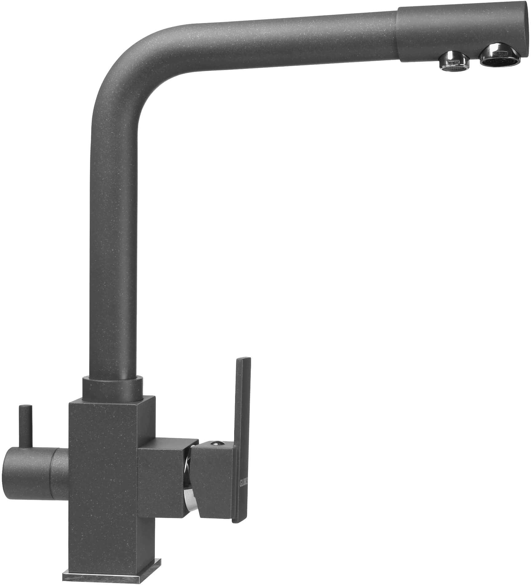 

Смеситель кухонный с подключением к фильтру GLOBUS LUX GLLR-0100-3-Titanium