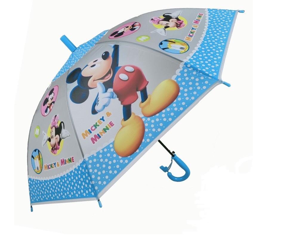 

Детский зонт трость 67 см для ребенка Umbrella Kids – Микки Маус 23453170