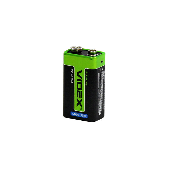 Батарейка крона алкалиновая VIDEX 6LR61 9V – фото, отзывы .