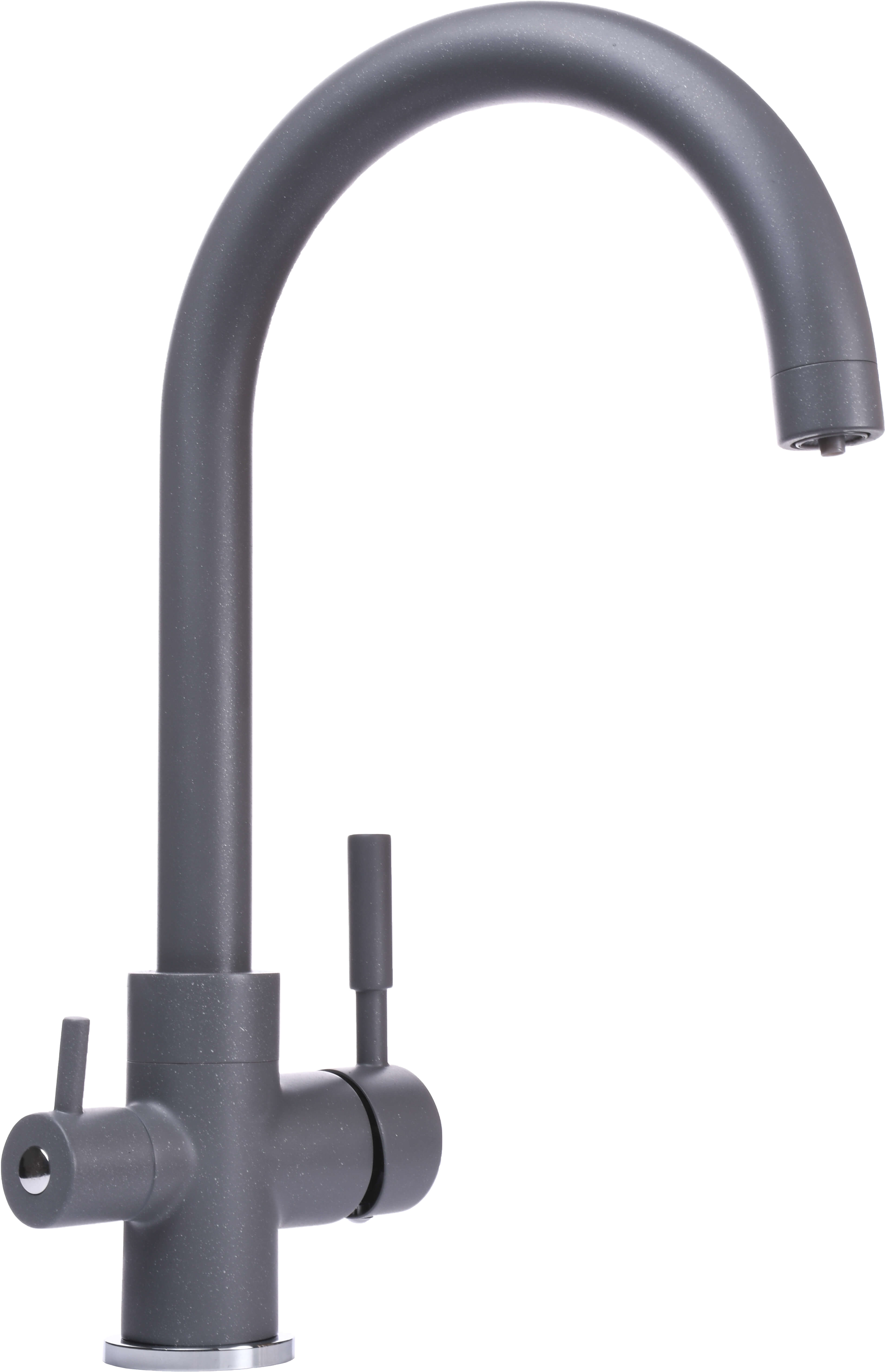 

Смеситель кухонный с подключением к фильтру GLOBUS LUX GLLR-0333-3-Titanium