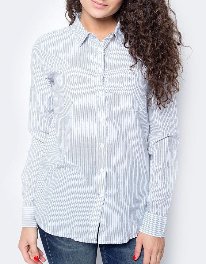 

Рубашка Lee One Pocket Shirt Slim Fit Белый L-00