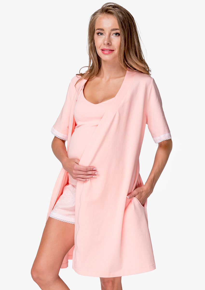 

Халат CreativeMama Robe Persik 4XL Персиковый
