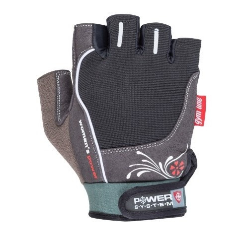 

Перчатки для фитнеса и тяжелой атлетики Power System PS-2570 Woman’s Power XS, Black