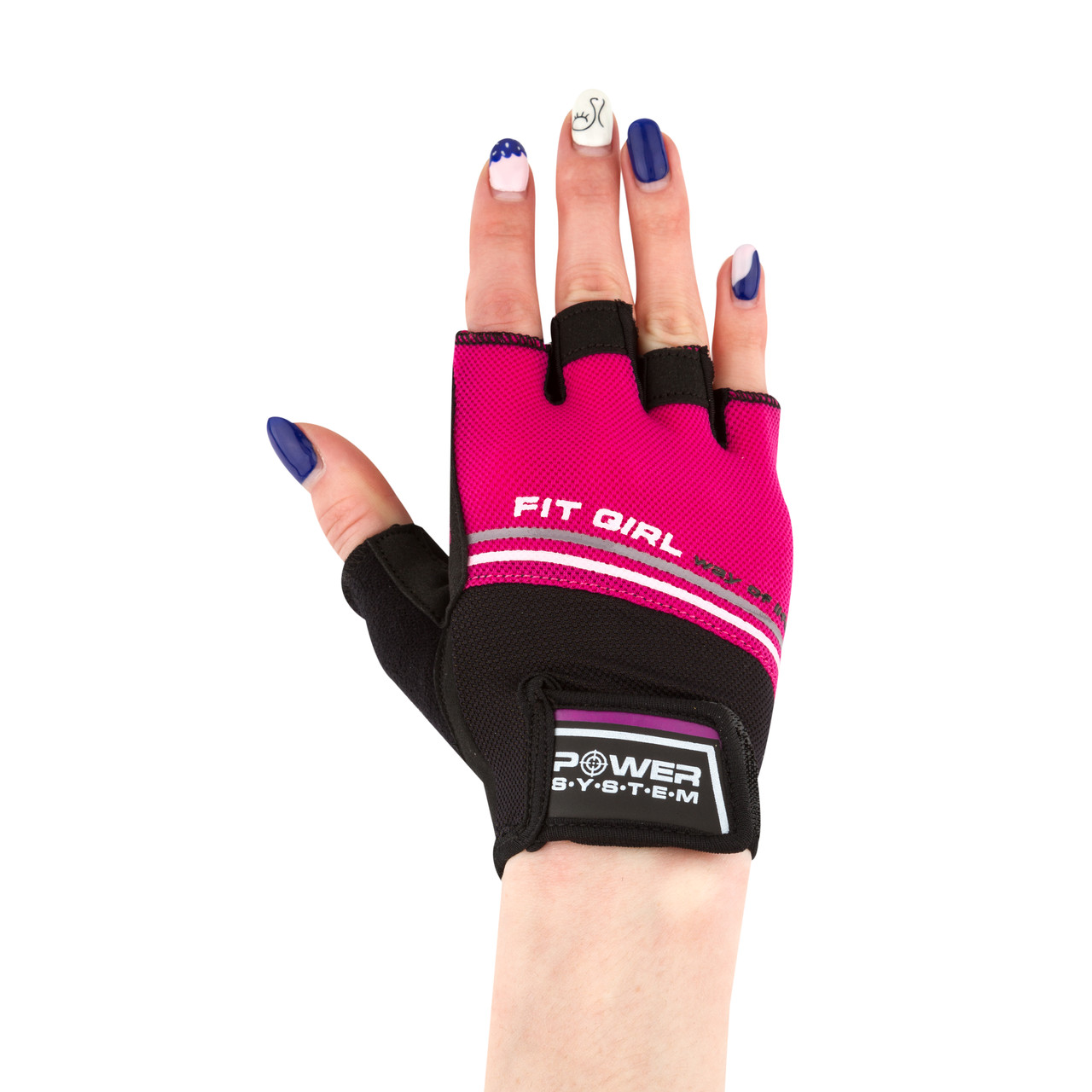 

Перчатки для фитнеса и тяжелой атлетики Power System PS-2920 Fit Girl Evo / XS, Pink