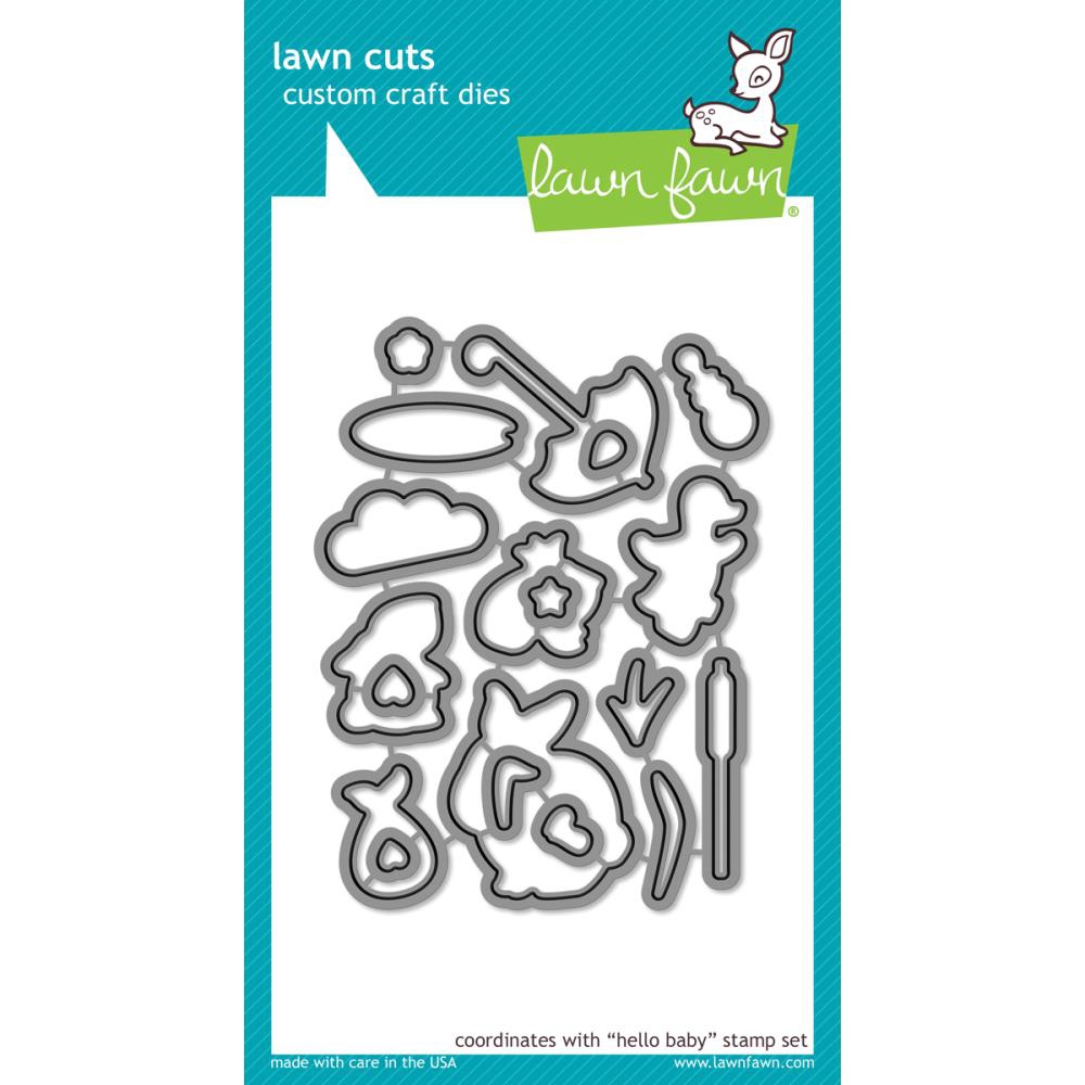 

Ножи для вырубки Lawn Fawn Cuts Hello Baby (30915070201)
