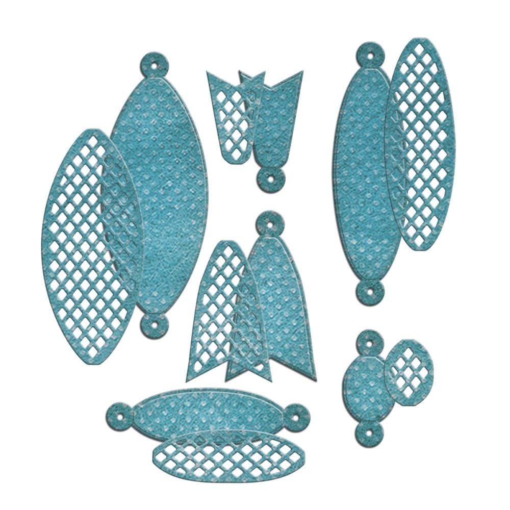

Ножи для вырубки от Spellbinders Designer Die Tiered Multiloop Bows