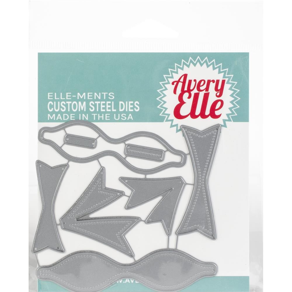 

Ножи для вырубки бантиков Avery Elle ElleMents Dies Wonky 3D Bow