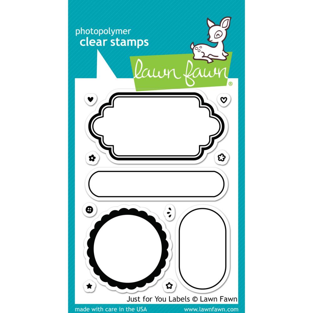 

Набор штампов Lawn Fawn Clear Stamps Just For You Labels (35127963303)