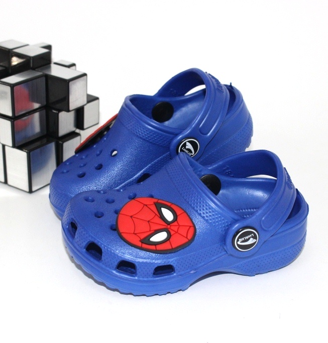 

Кроксы для малышей Vitalia 3001-196 Spider-Man 20/21 13.0см синий