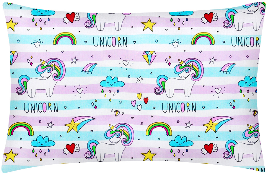 

Наволочка Cosas Unicorn Rainbow 50х70
