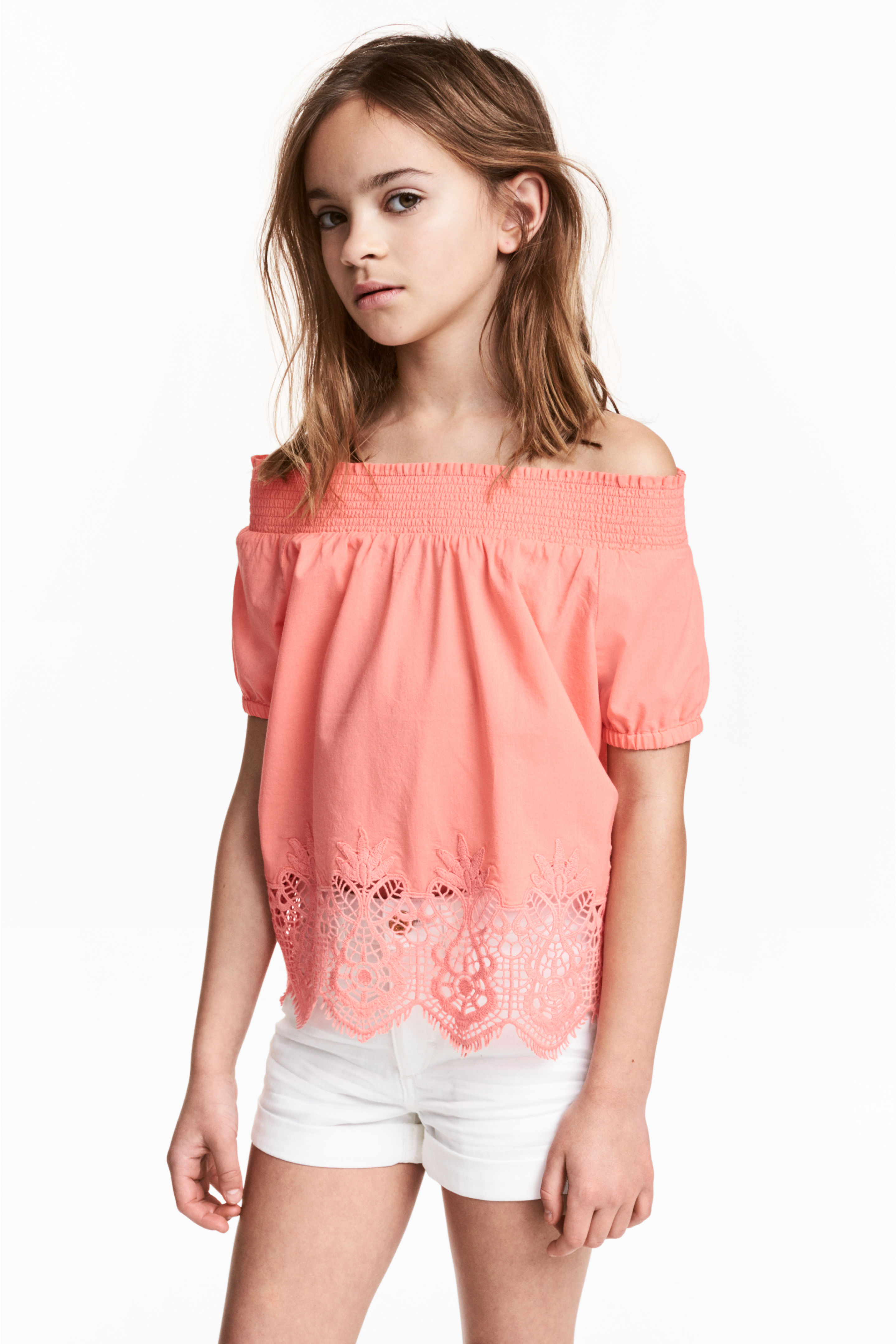 

Блуза H&M 170см персиковый 4502065