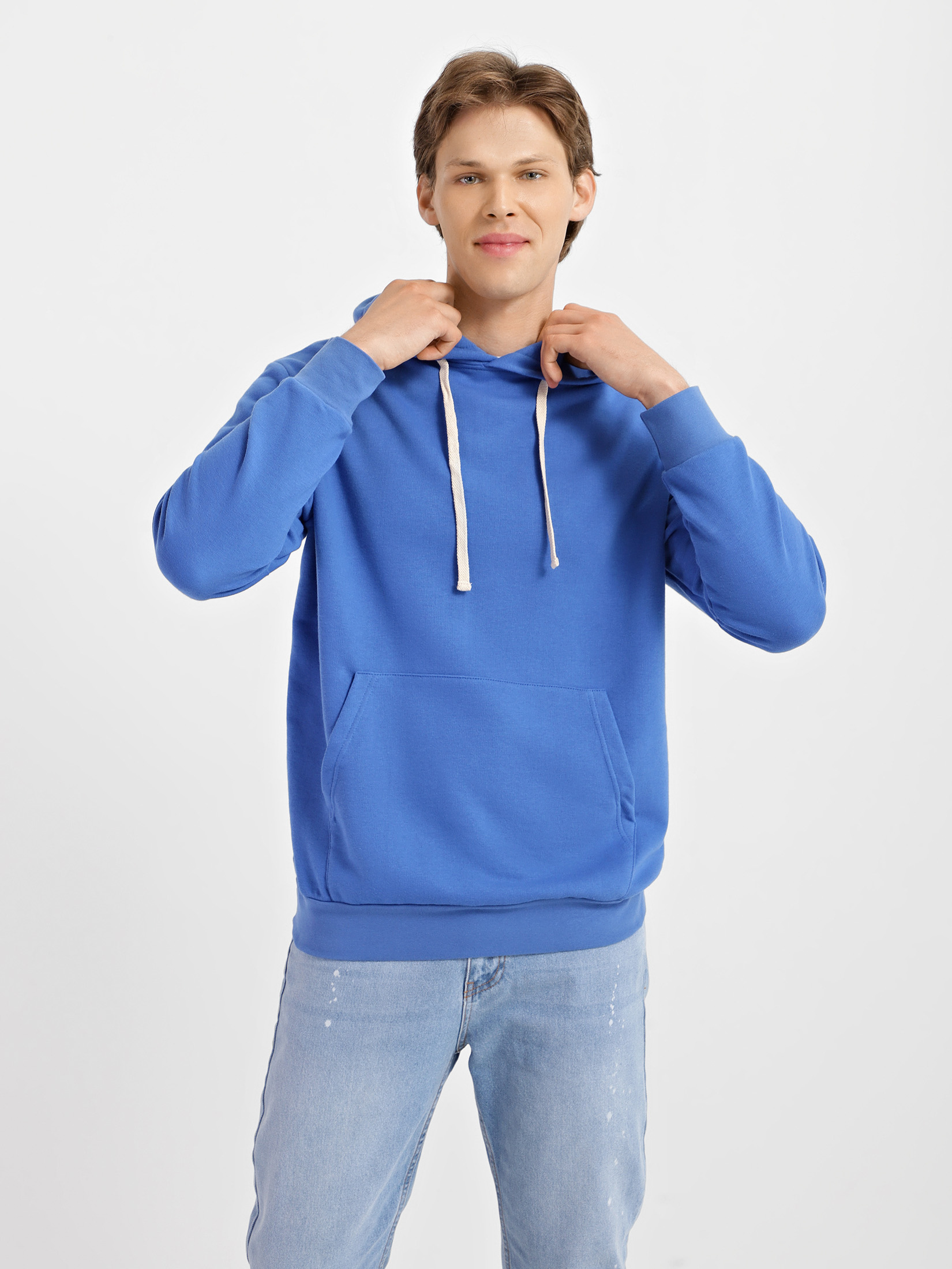 Худи ROZA 211073 M Джинсовое (4824005648229) – в интернет-магазине ...