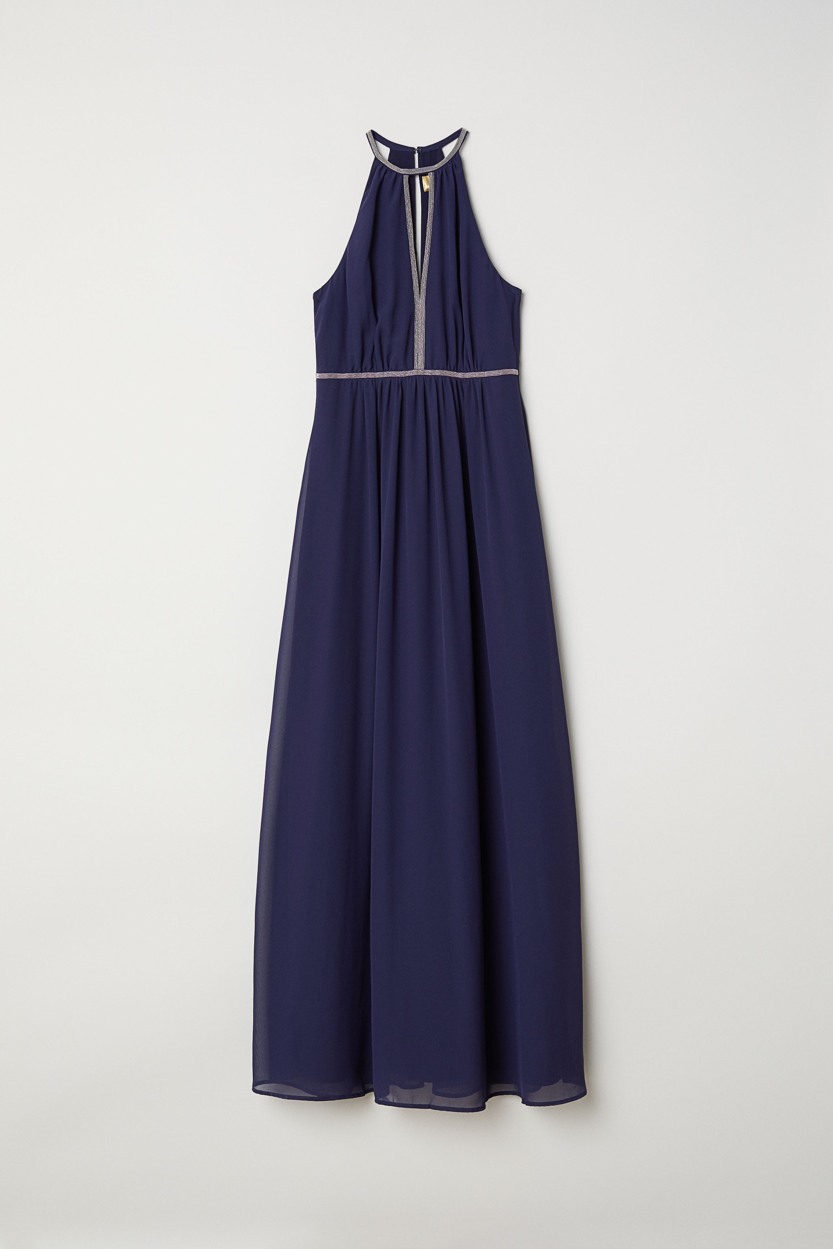 

Платье H&M  темно синий 6080167, Платье H&M 34 темно синий 6080167