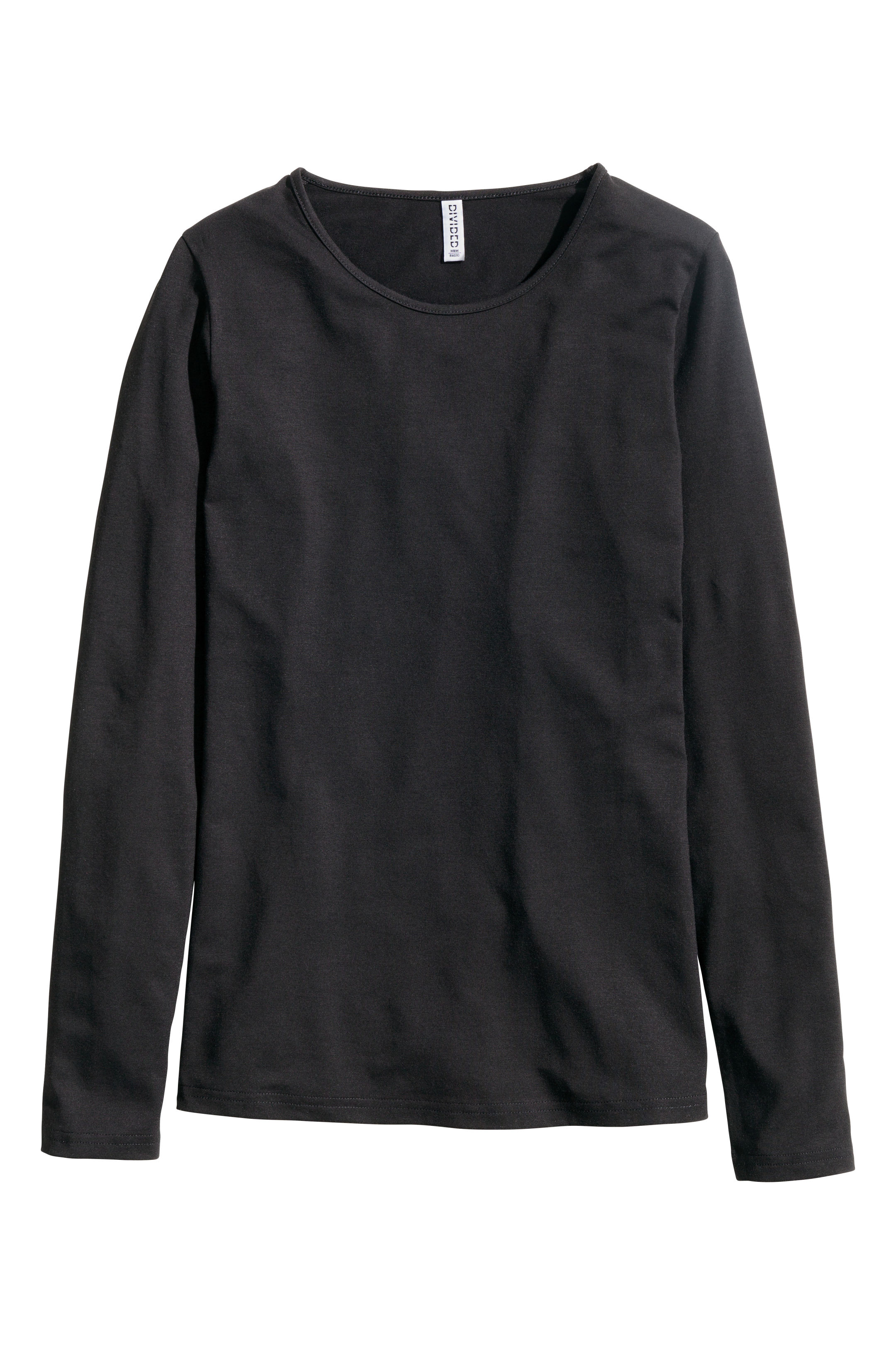 

Лонгслив H&M  черный 2381977, Лонгслив H&M L черный 2381977