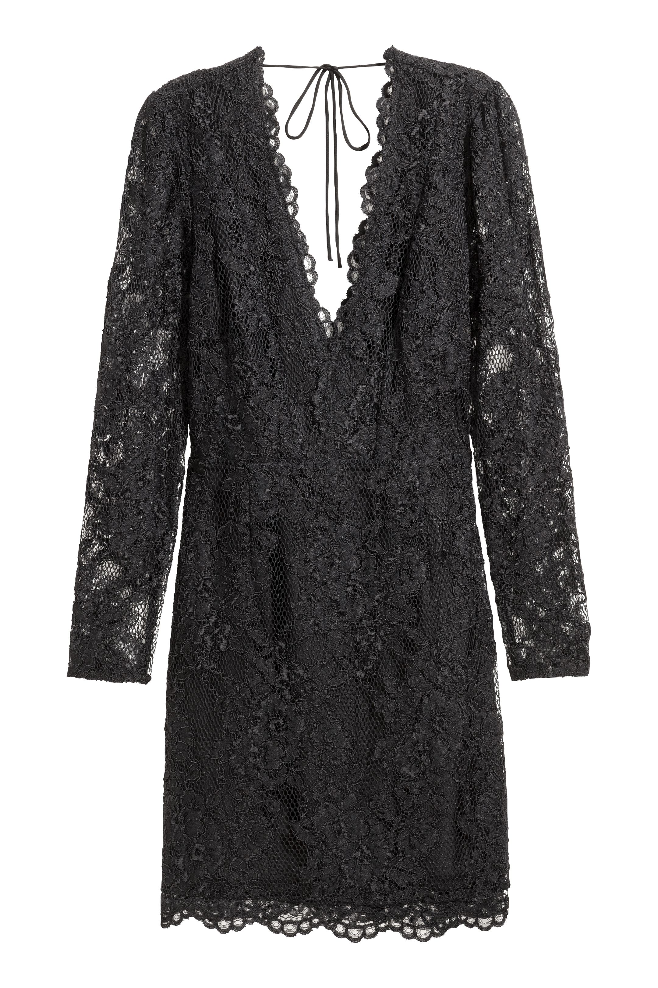 

Платье H&M  черный 5923036, Платье H&M 32 черный 5923036