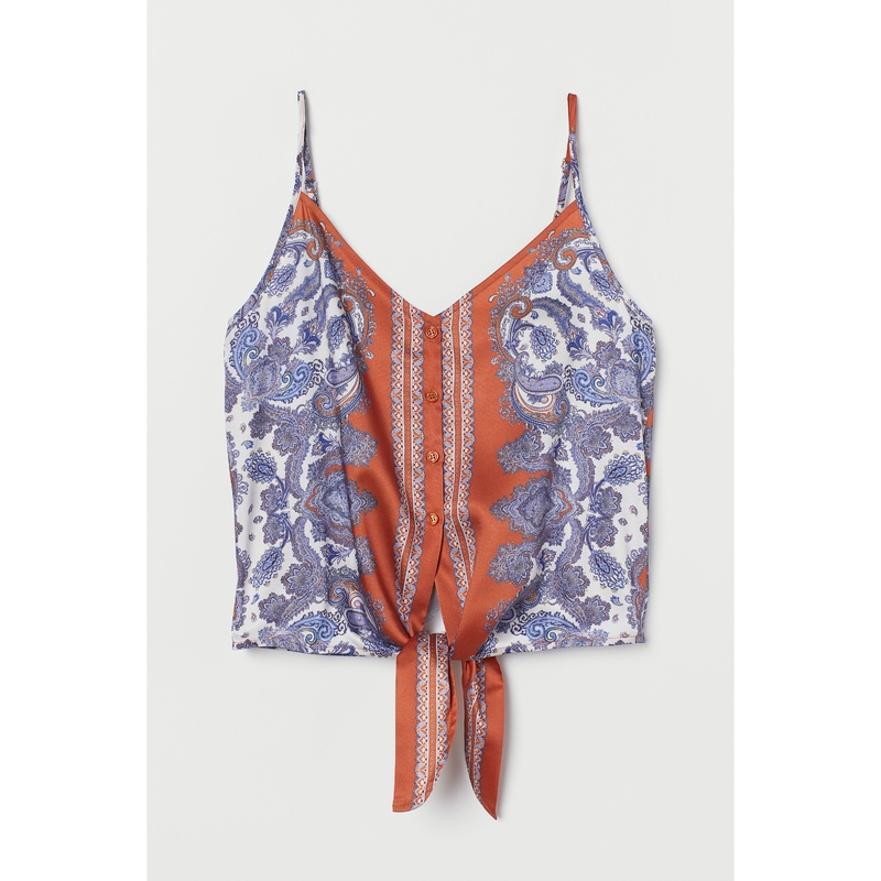 

Блуза H&M  комбинированный 7314079, Блуза H&M 40 комбинированный 7314079