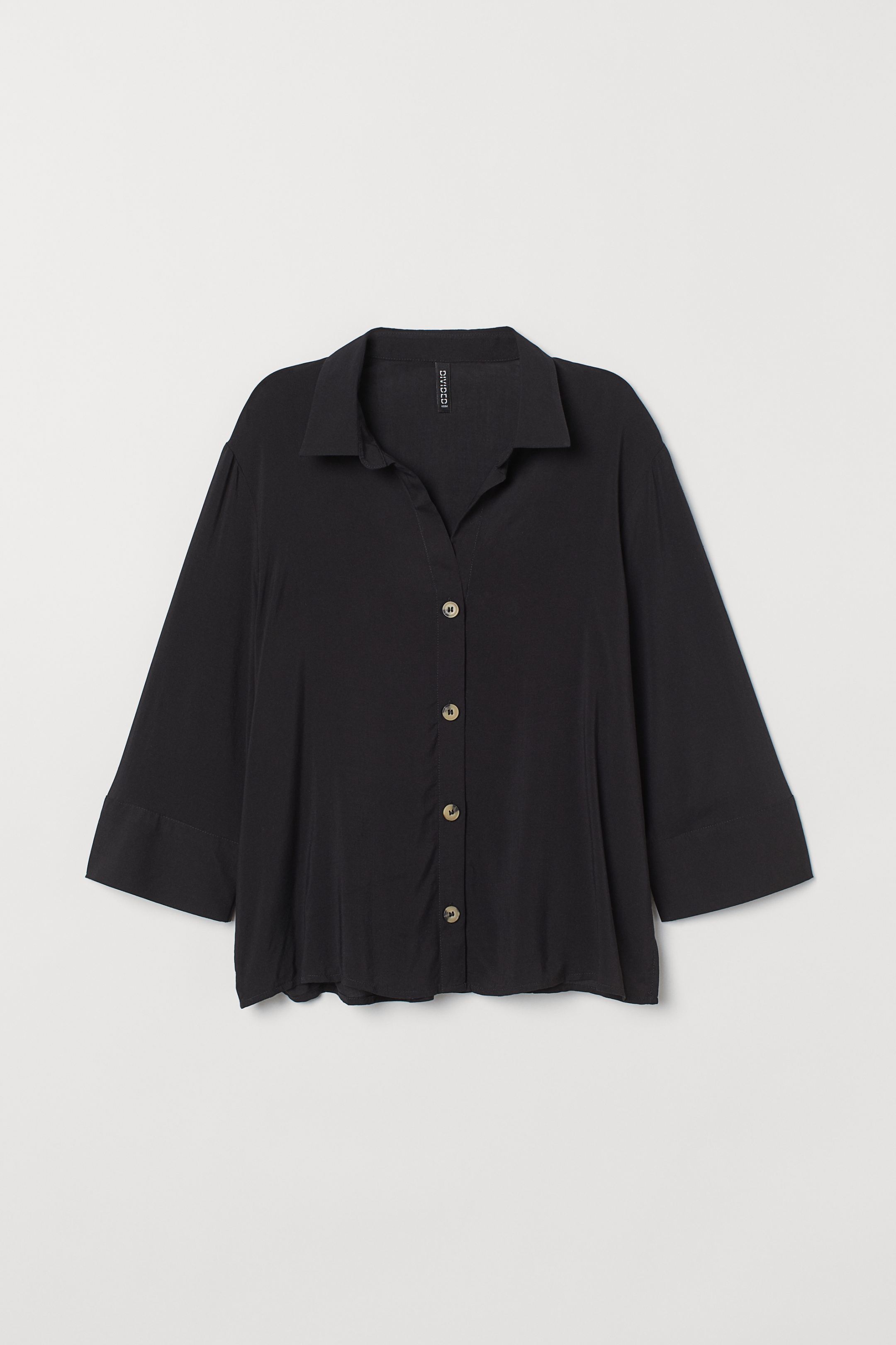 

Блуза H&M  черный 6895139, Блуза H&M 44 черный 6895139