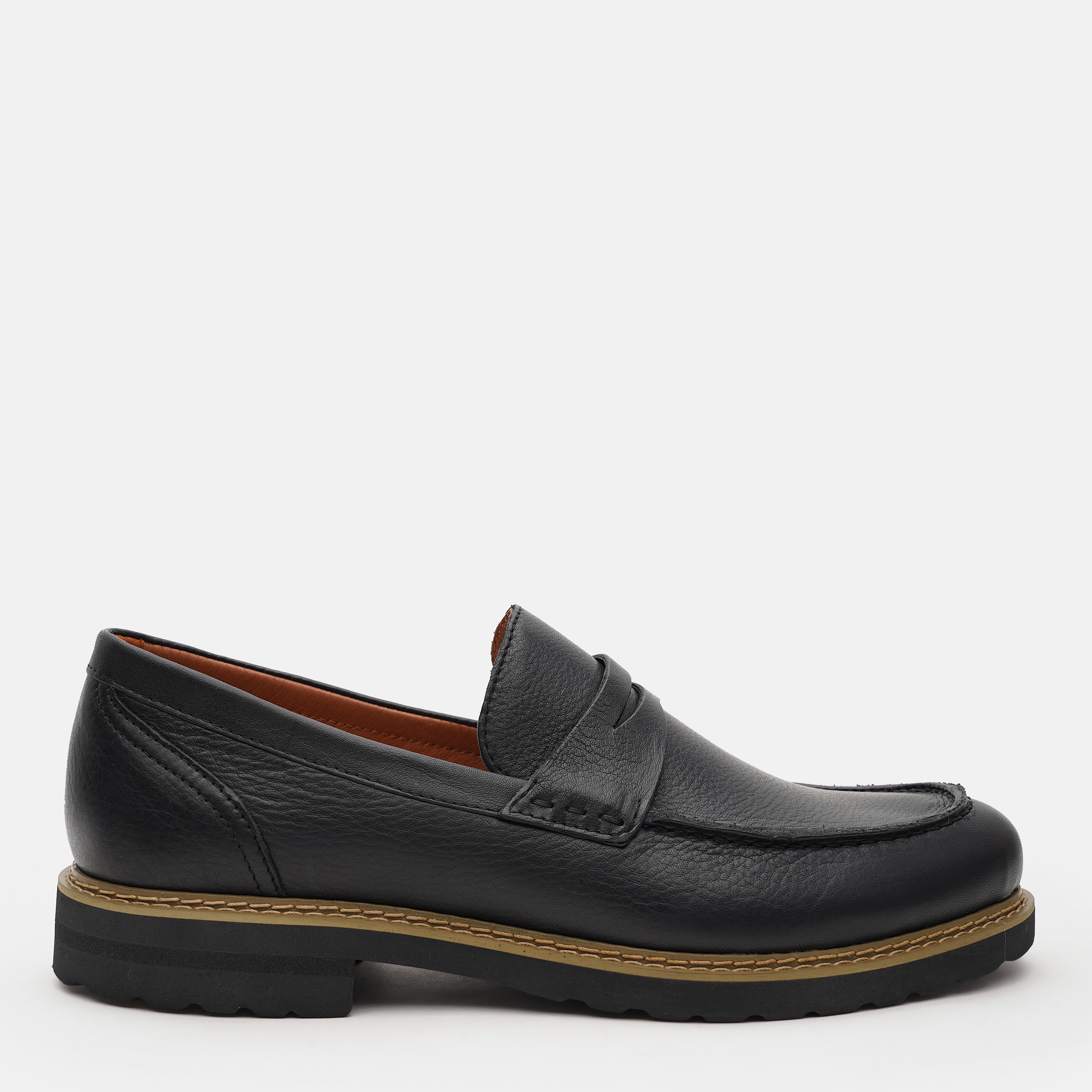 Акція на Чоловічі туфлі Prime Shoes 469 Black Leather 11-469-10117 42 28 см Чорні від Rozetka