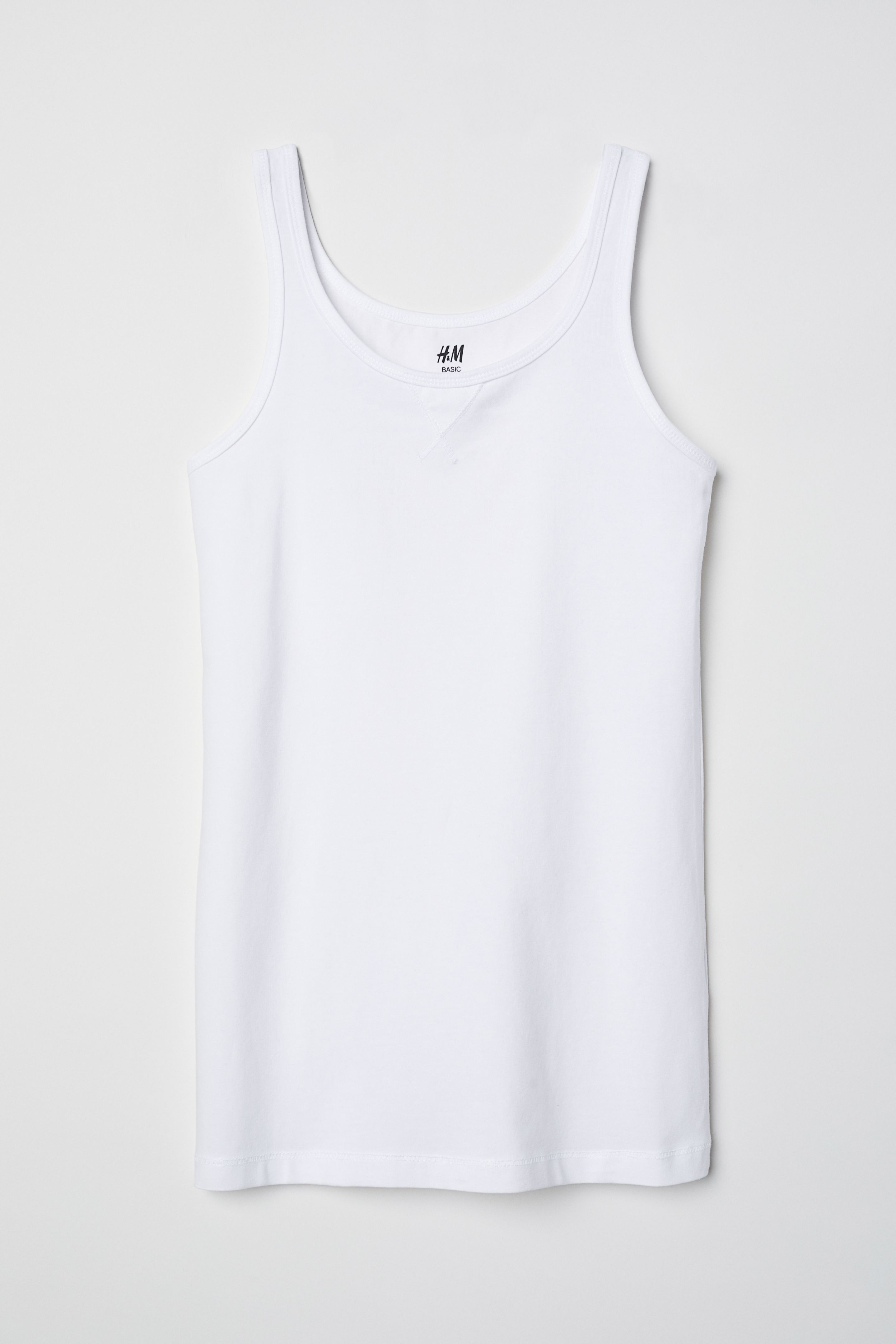

Майка H&M 134 140см белый 5872727