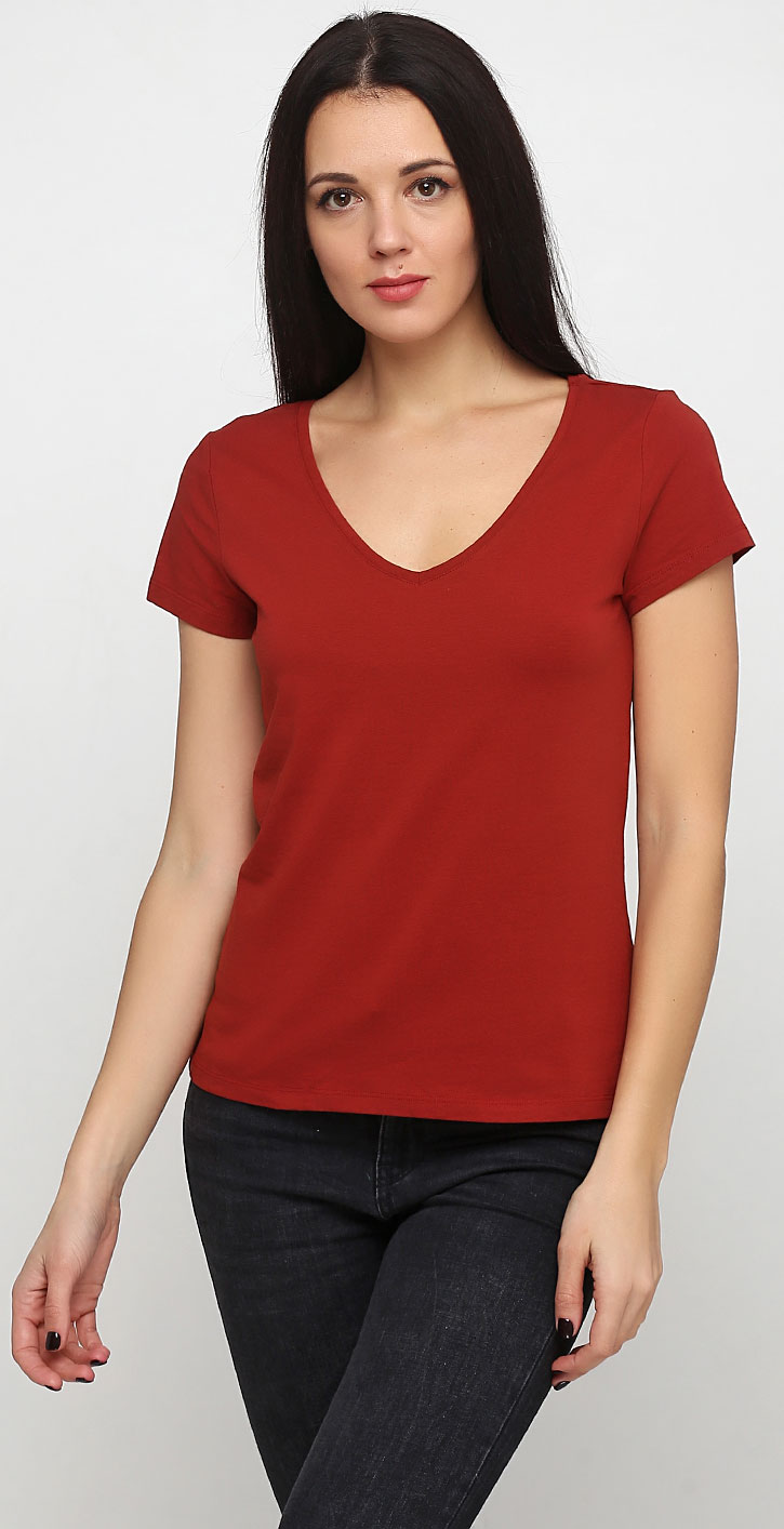 

Футболка H&M  бордовый 2152484, Футболка H&M S бордовый 2152484