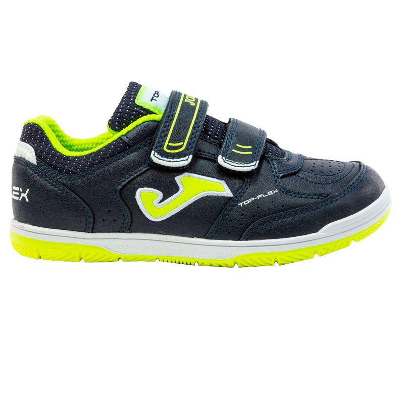 

Обувь для зала (футзалки Джома) Joma Top Flex TPJS.2043.IN детские цвет: темно-синий, размер 38