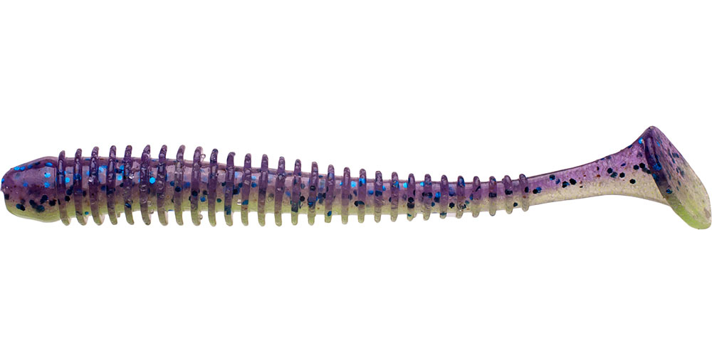 

Силикон Keitech Swing Impact 4" (8 шт/упак) ц:pal#06 violet lime berry (арт.123415510688)