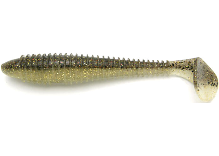 

Силикон Keitech Swing Impact FAT 3.3" (7 шт/упак) ц:417 gold flash minnow (арт.15510392)