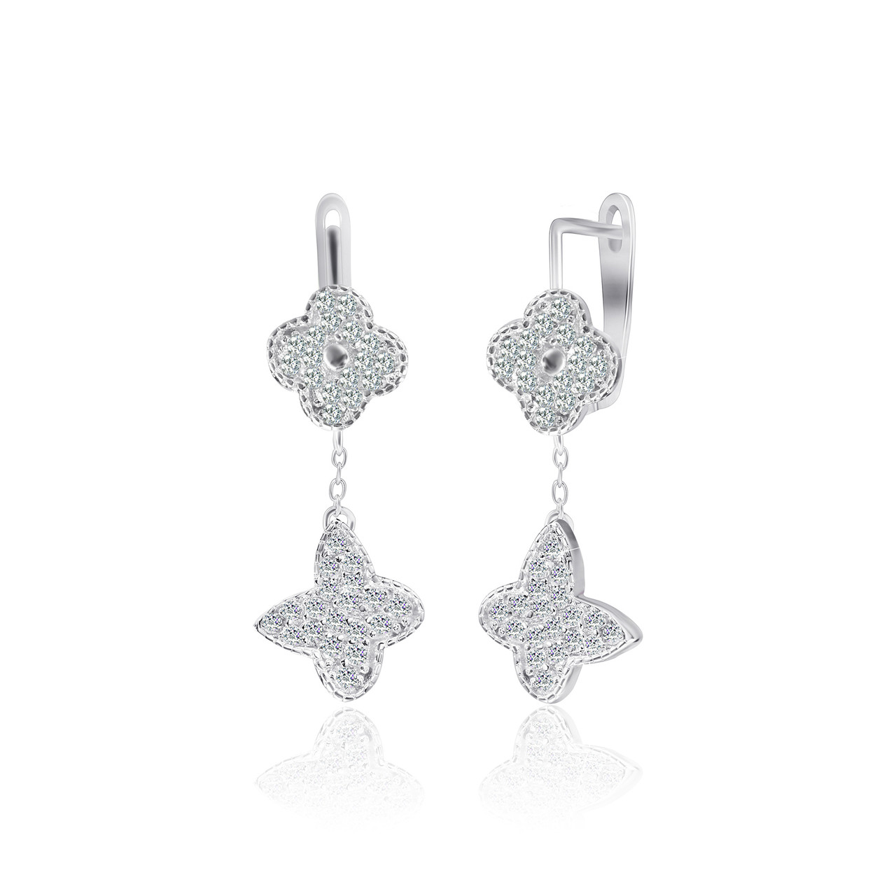 

Серебряные серьги Сильвекс 925 2,8 гр (СК2Ф/1000)
