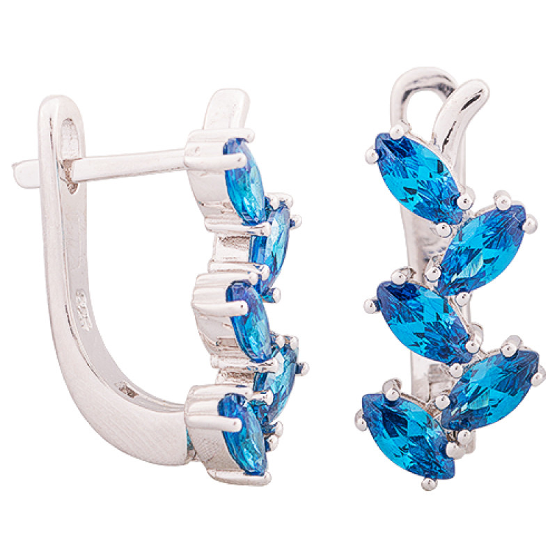 

Серебряные серьги Сильвекс 925 5,6 гр (С2ФЛТ/389)