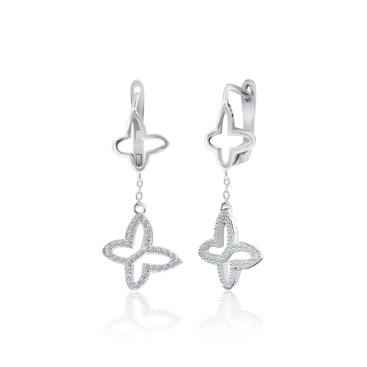 

Серебряные серьги Сильвекс 925 3,8 гр (СК2Ф/1010)