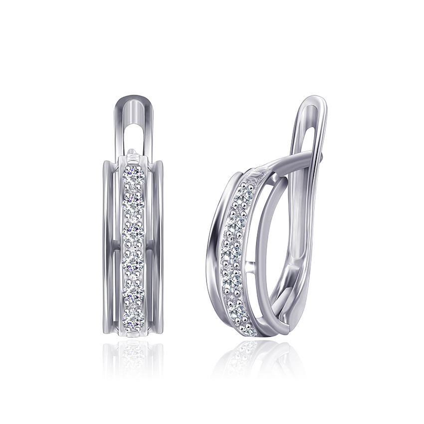 

Серебряные серьги Сильвекс 925 2,6 гр (СК2Ф/023)