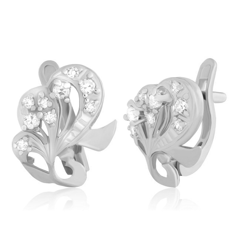 

Серебряные серьги Сильвекс 925 3,8 гр (СК2Ф/005)