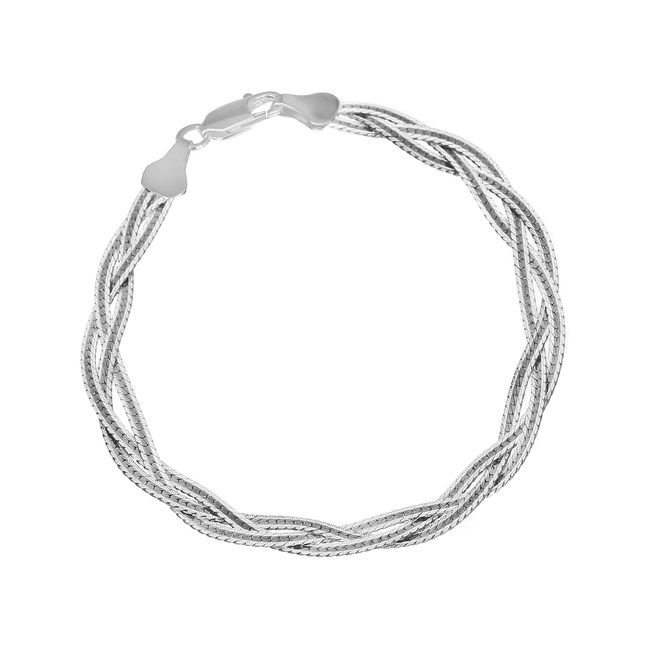 

Серебряный браслет Сильвекс 925 18 см (109В 4/18)