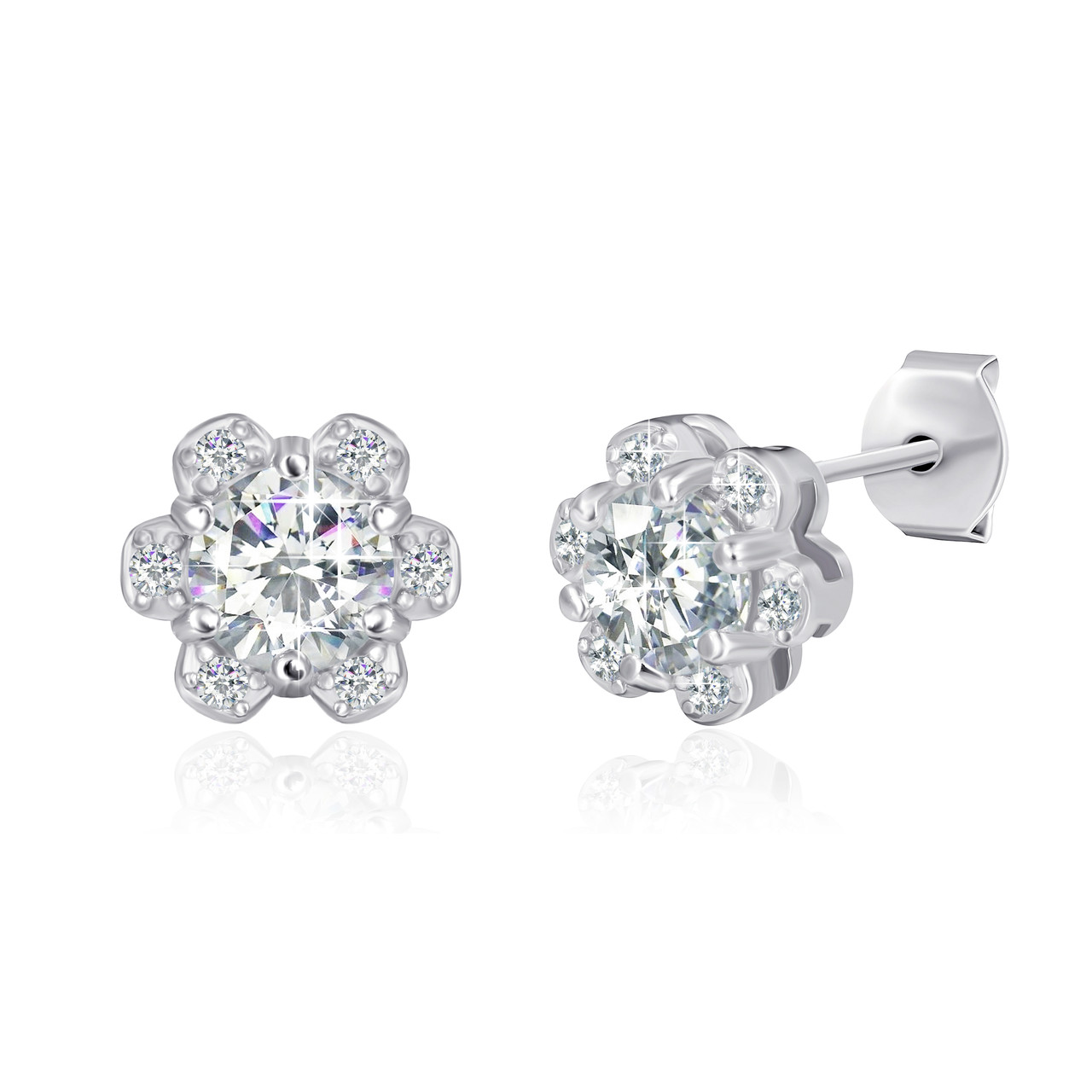 

Серебряные серьги Сильвекс 925 1,6 гр (С2Ф/704)