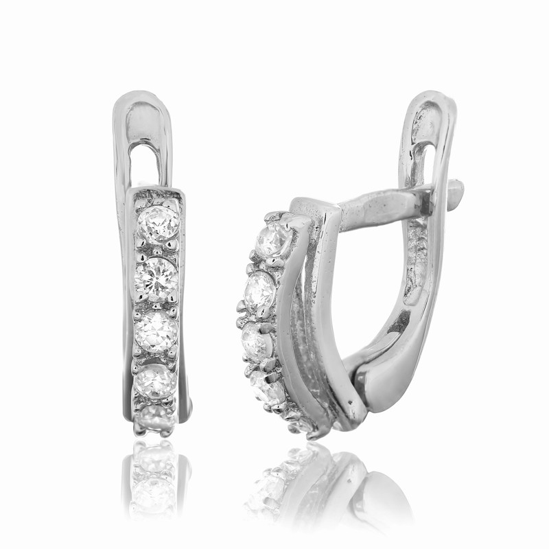 

Серебряные серьги Сильвекс 925 2,1 гр (С2Ф/155)