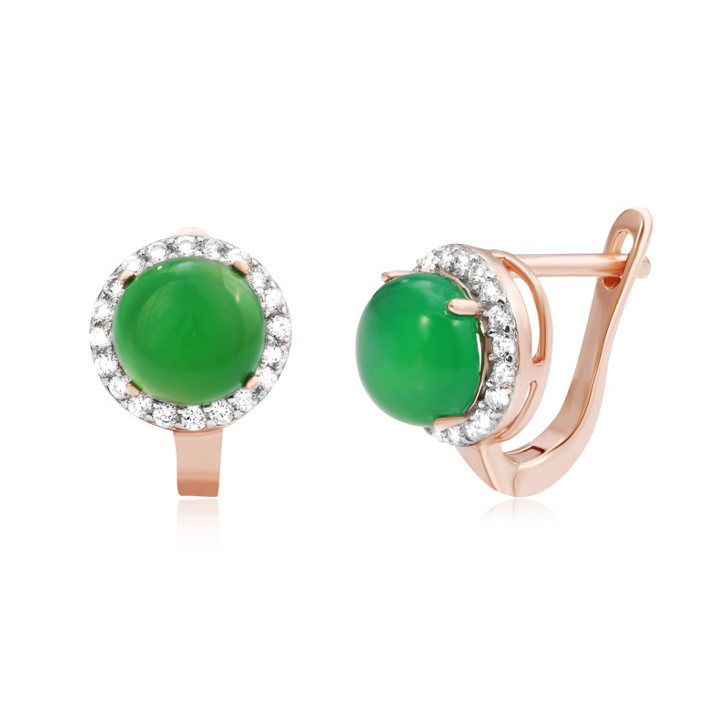 

Серебряные серьги Сильвекс 925 4 гр (СК3АзФ/408)