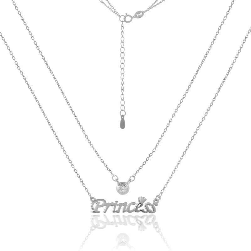 

Серебряное колье Сильвекс 925 41+5 см ±2 (Кл2Ф/816)