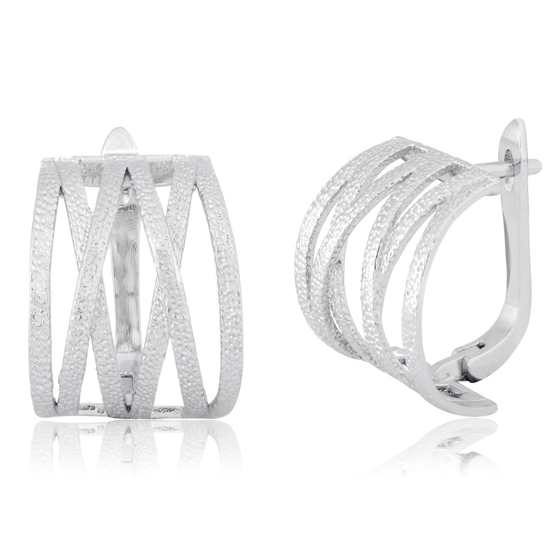 

Серебряные серьги Сильвекс 925 8,7 гр (СК2/069)