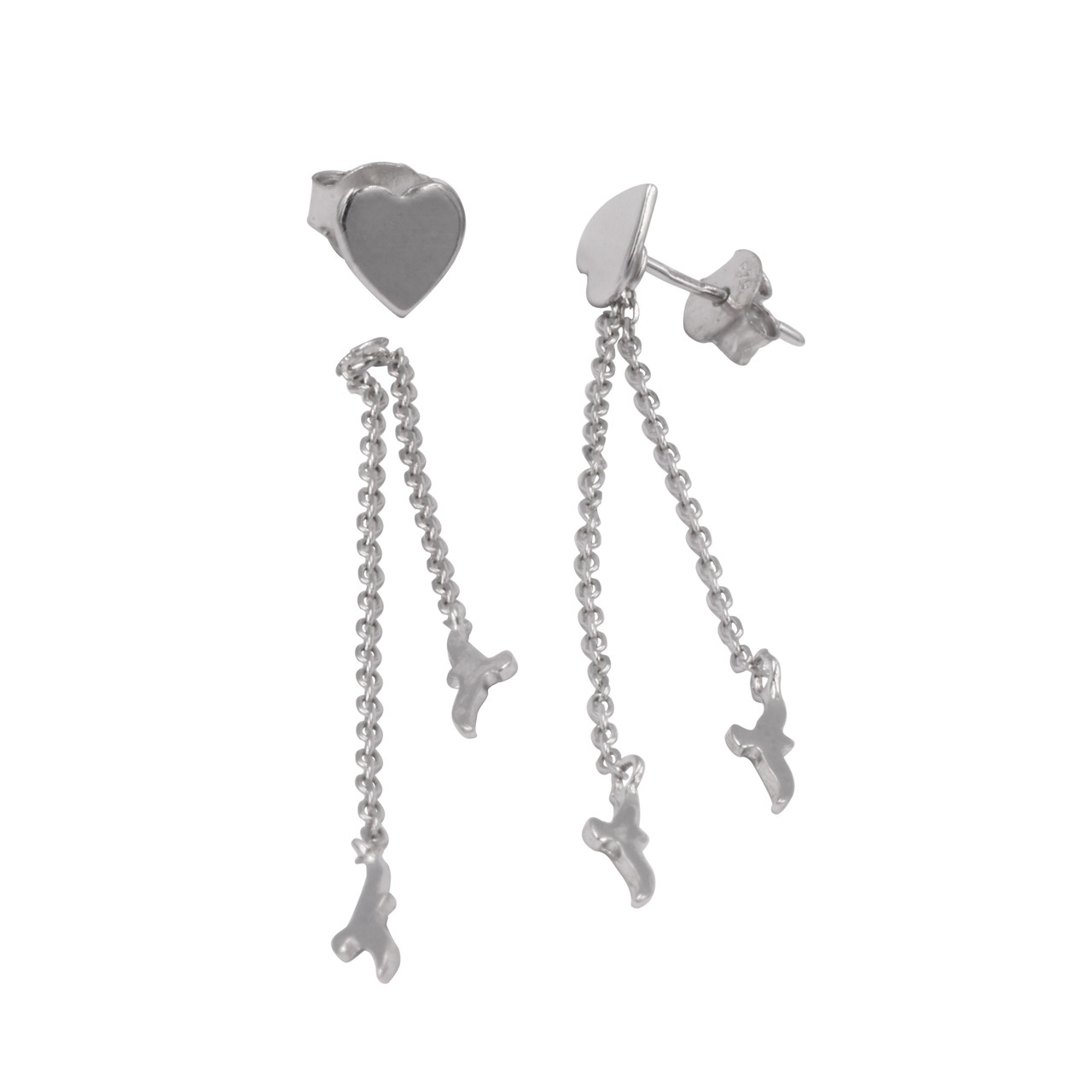

Серебряные серьги Сильвекс 925 1,4 гр (ск2/1025)
