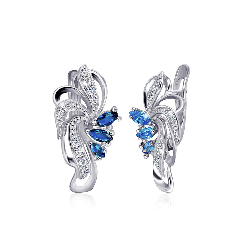 

Серебряные серьги Сильвекс 925 5,6 гр (СК2ФТ1/006)